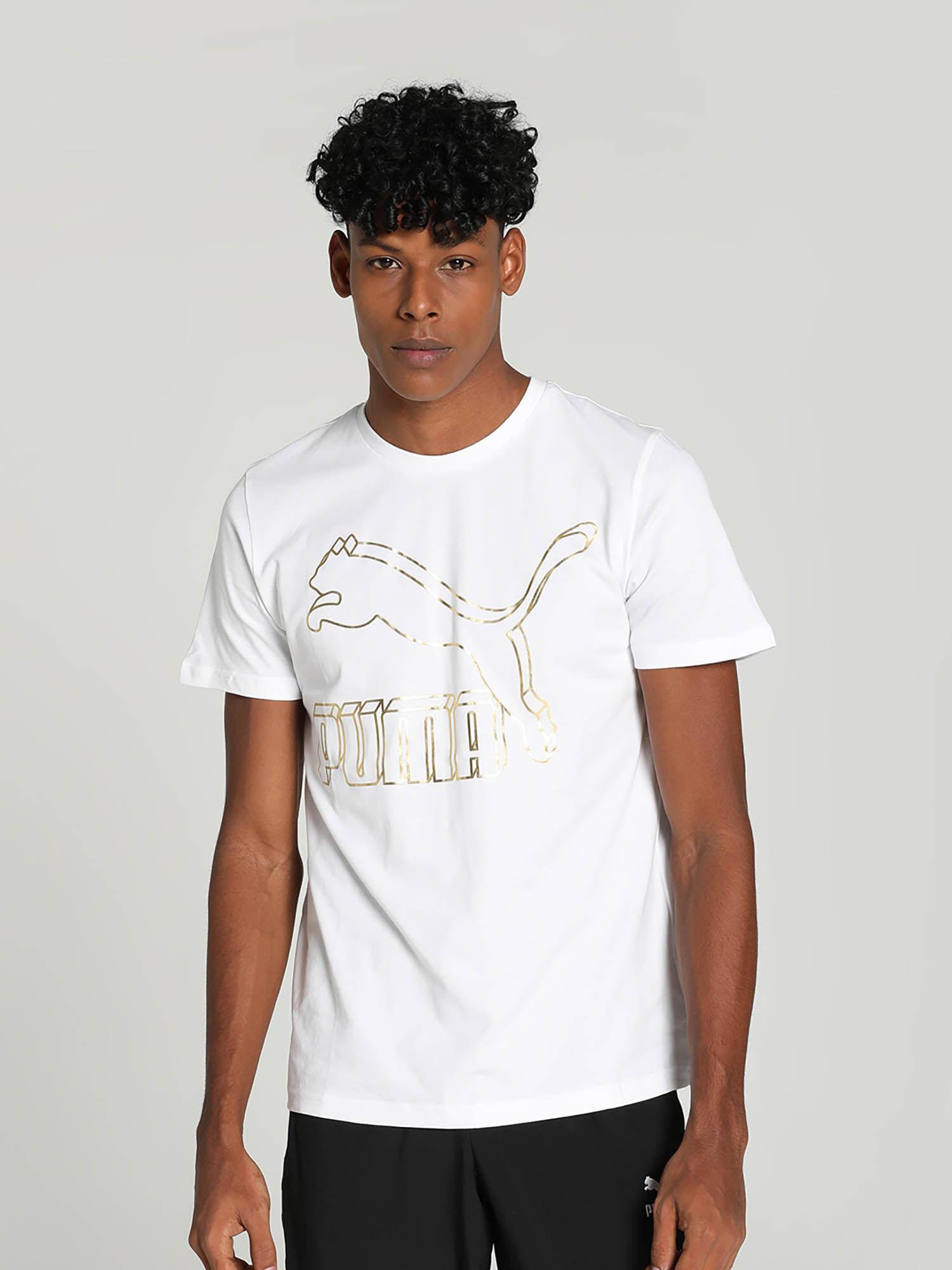 classics logo men white t-shirt