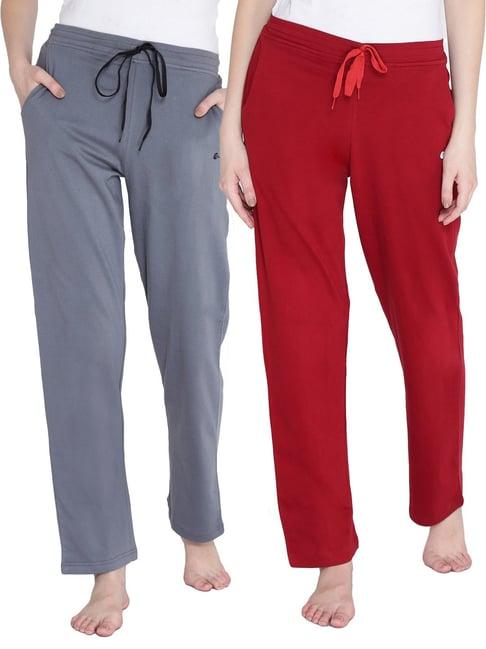 claura multicolor cotton pyjamas set (pack of 2)