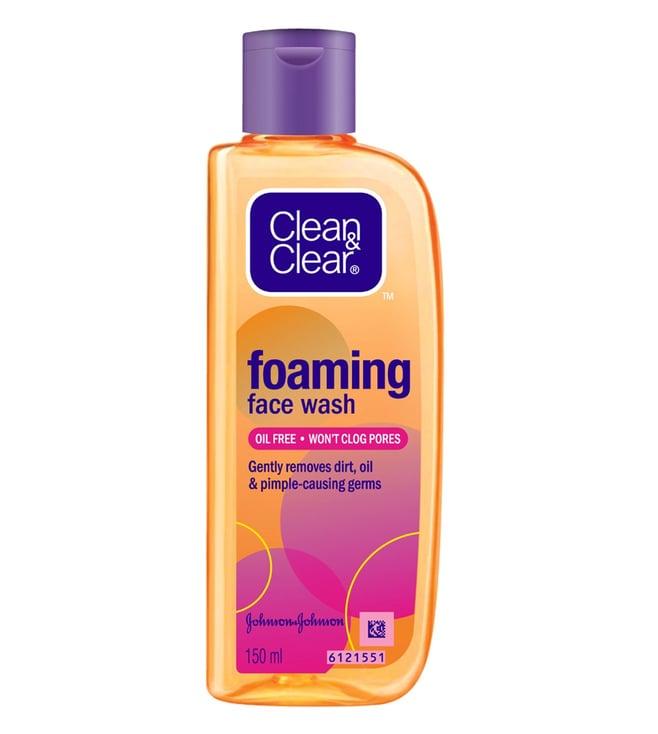 clean & clear foaming face wash - 150 ml