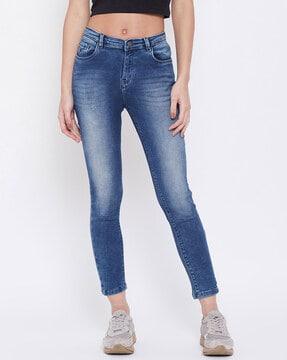 clean skinny fit jeans