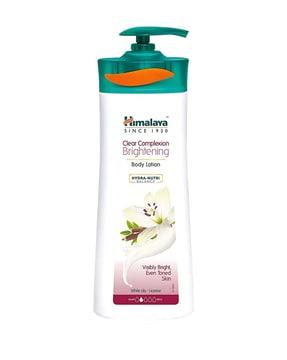 clear complexion brightening body lotion
