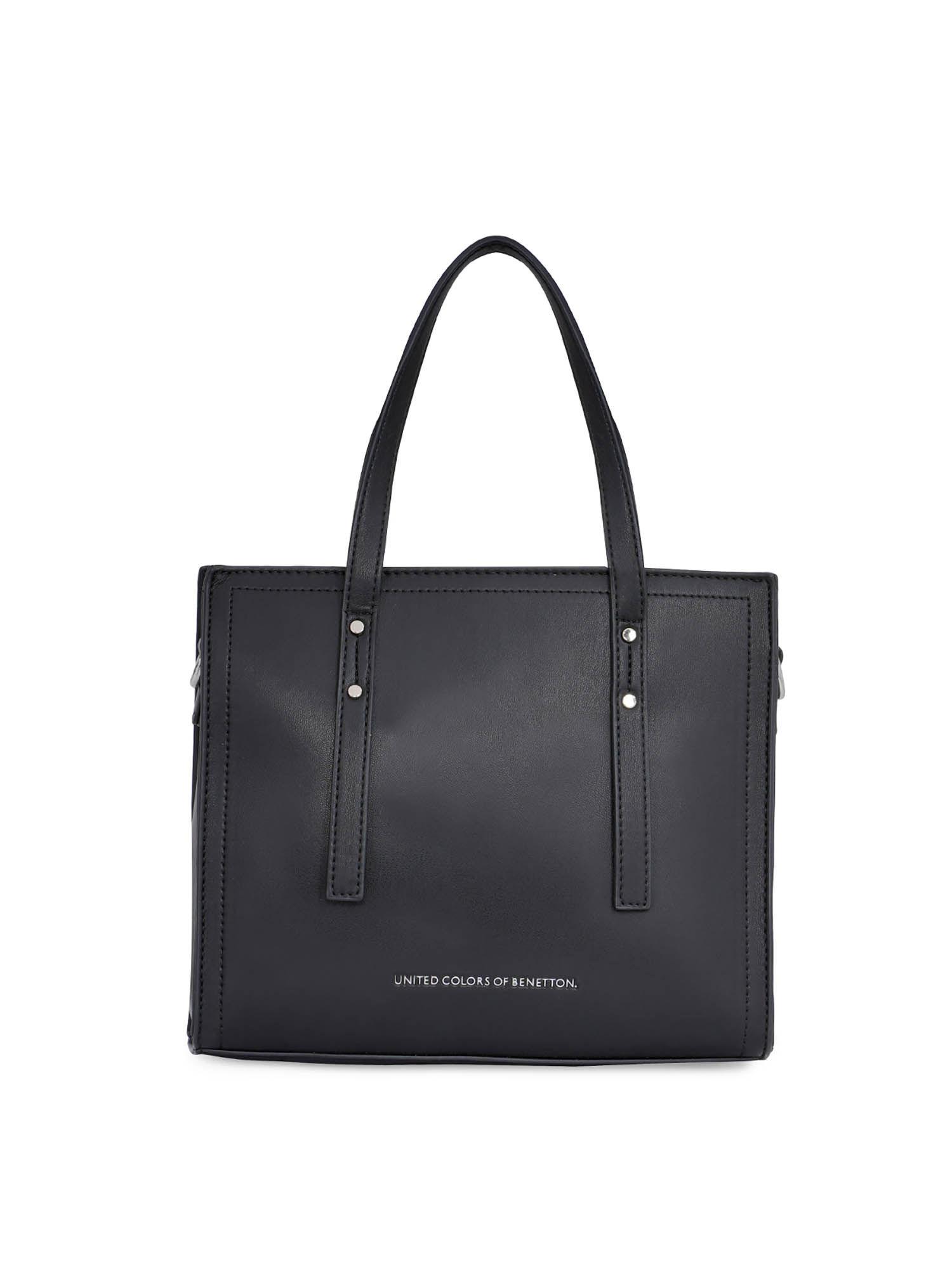 cleara women mini satchel handbag black