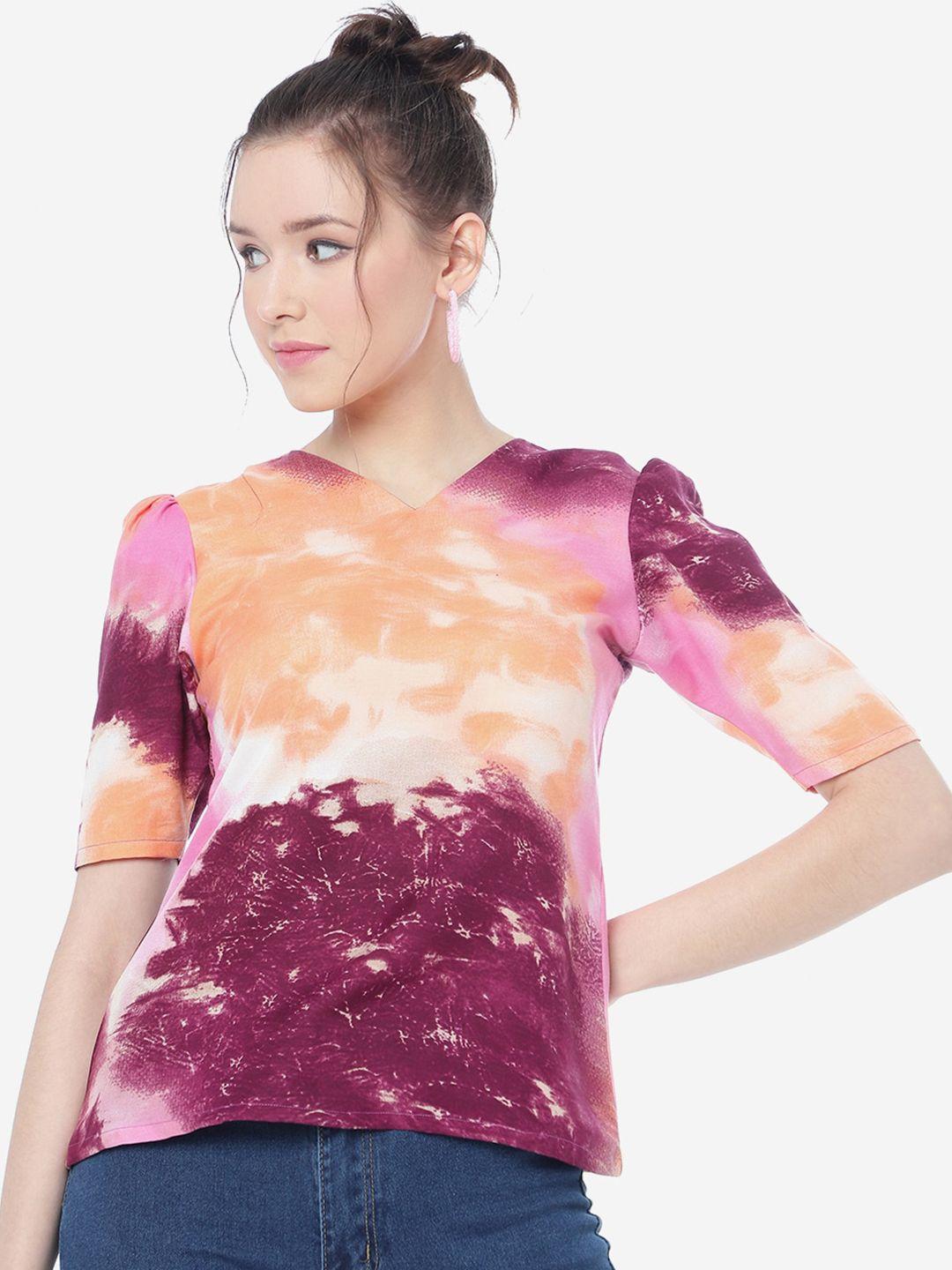clemira tie and dye top