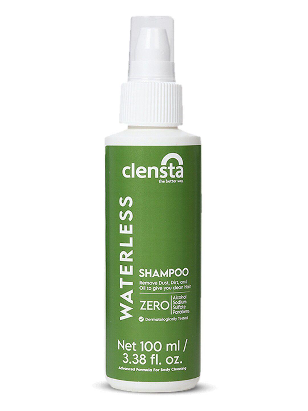 clensta waterless shampoo for dust & dirt - 100ml