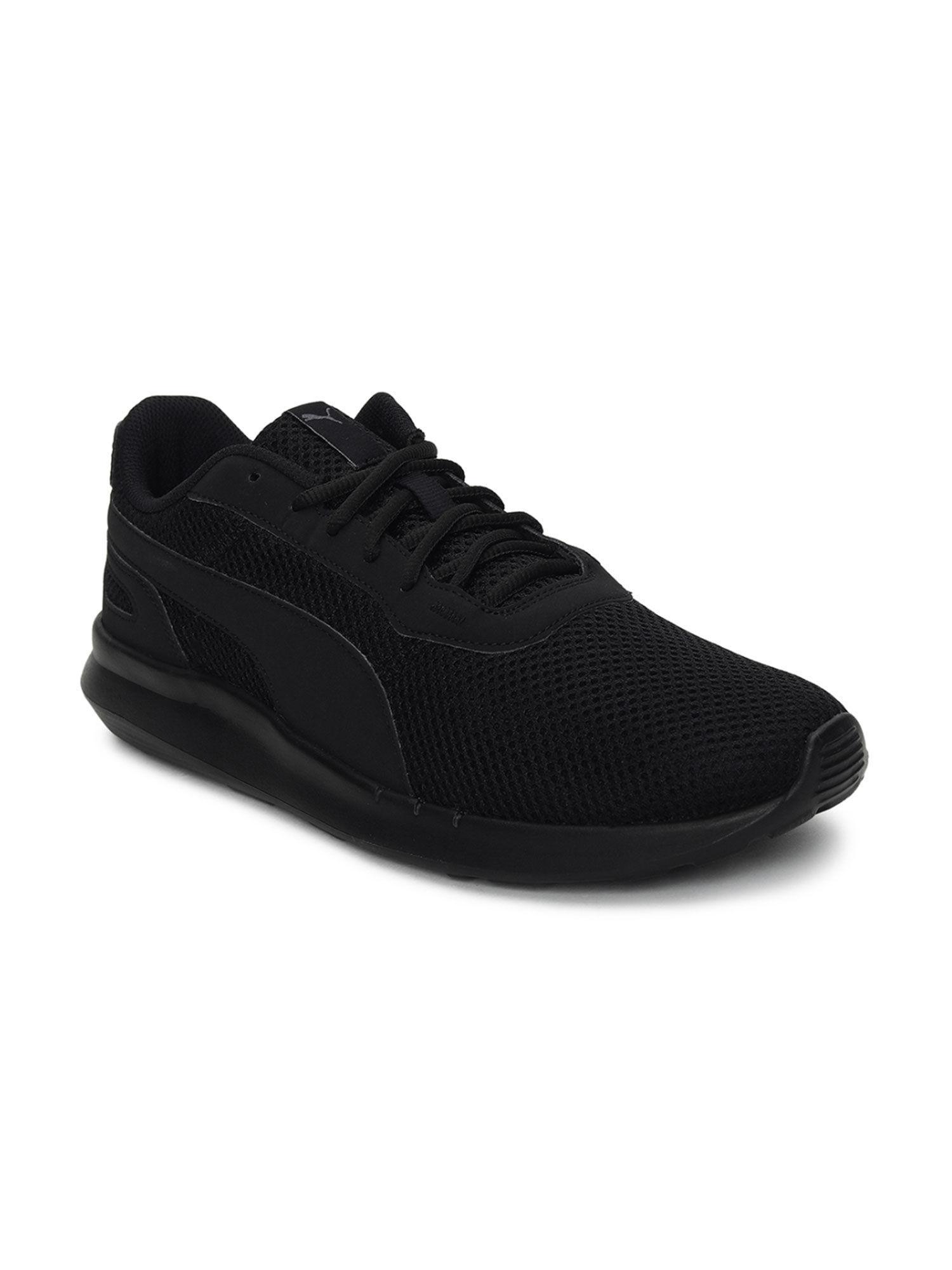 cliff unisex black running shoes