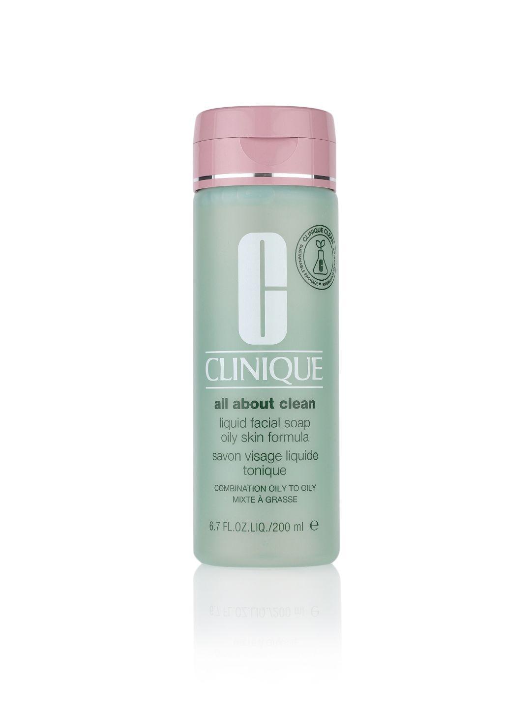 clinique liquid facial soap oily skin formula - face wash 200 ml