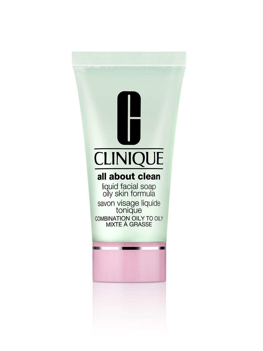 clinique all about clean liquid facial soap for oily 30ml