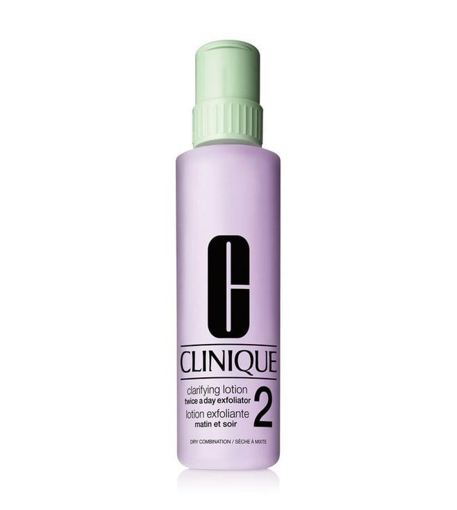 clinique clarifying lotion twice a day exfoliator 2 - 60 ml