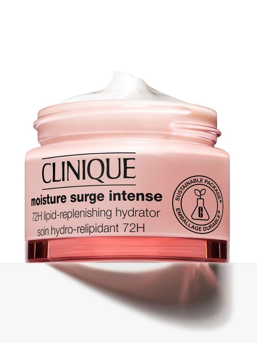 clinique moisture surge intense 72h lipid-replenishing hydrator mini face moisturizer 15ml