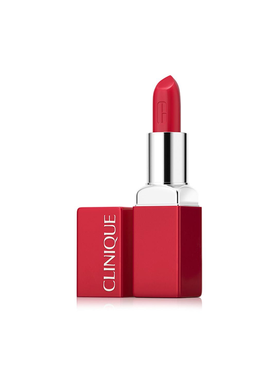 clinique pop reds high-shine long-lasting lipstick 3.6g - red carpet