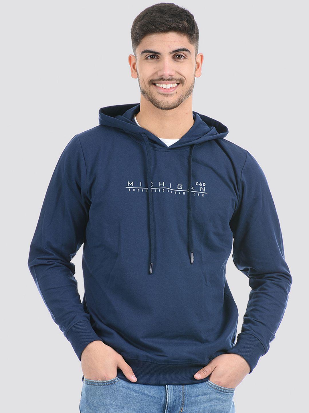 cloak & decker by monte carlo cotton hooded sweatshirt