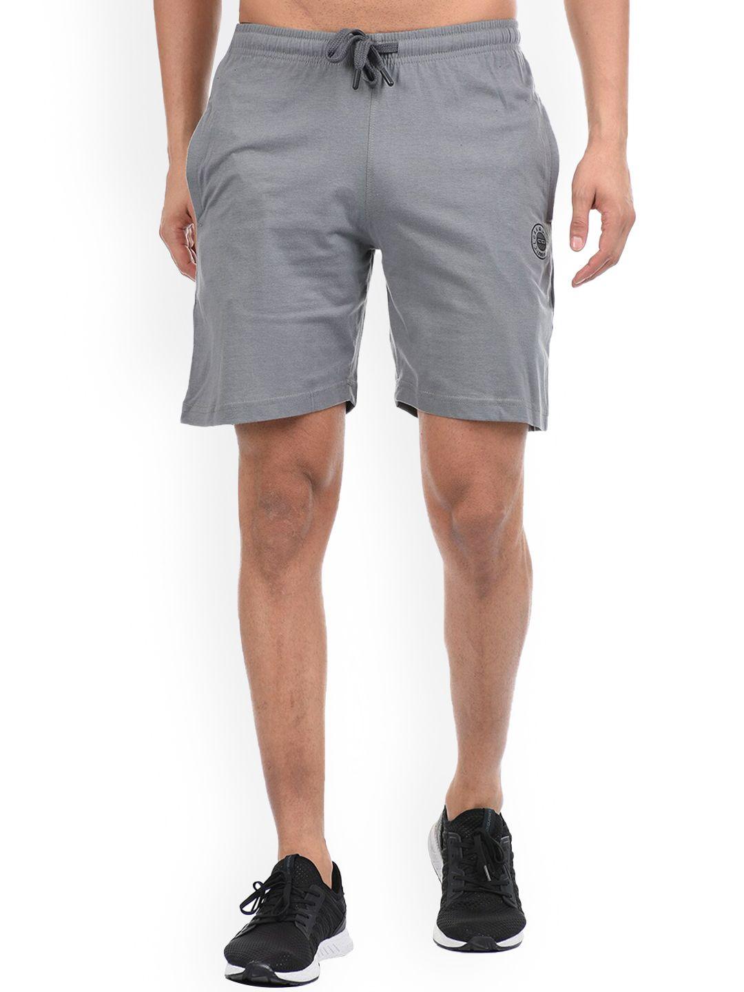 cloak & decker by monte carlo men grey shorts