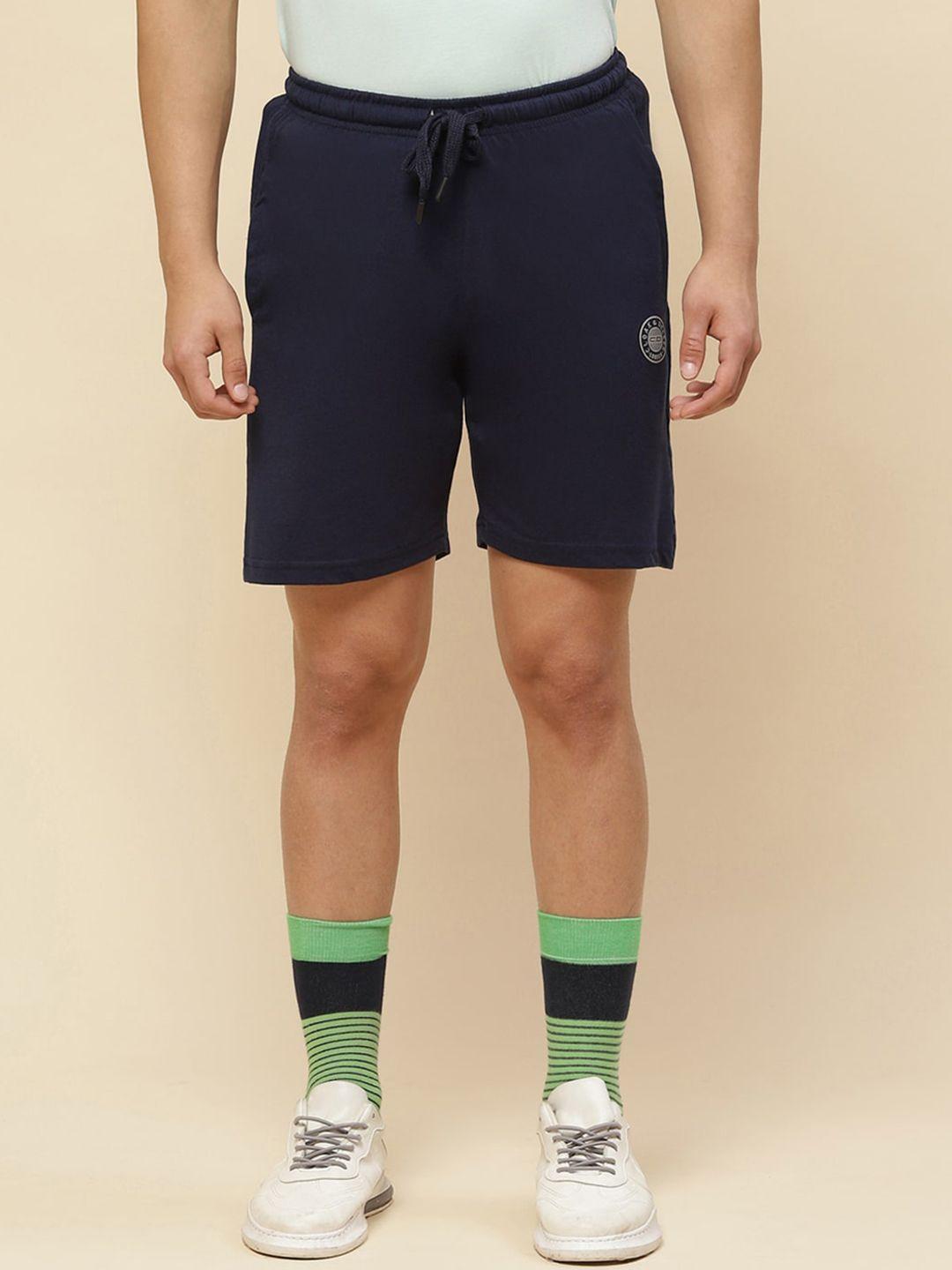 cloak & decker by monte carlo men mid-rise cotton shorts