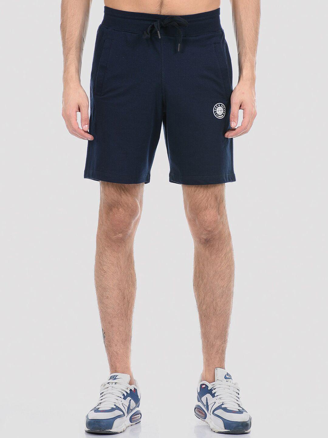 cloak & decker by monte carlo men navy blue shorts