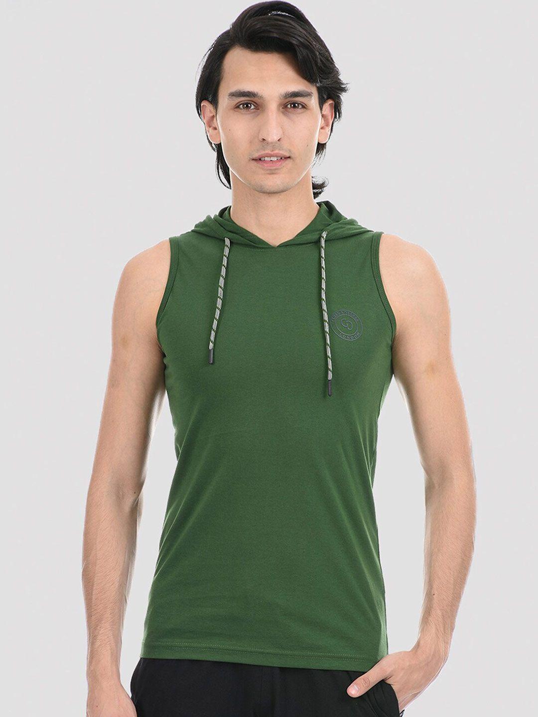 cloak & decker by monte carlo men olive green t-shirt