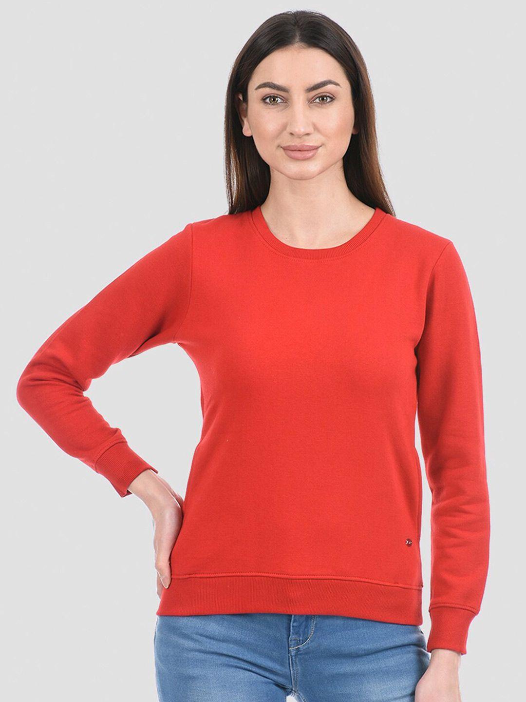 cloak & decker by monte carlo women orange sweatshirt