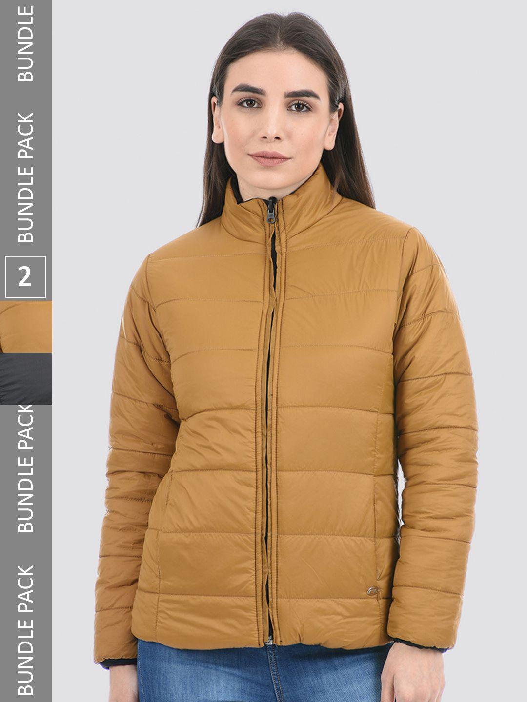 cloak & decker by monte carlo women reversible padded jacket