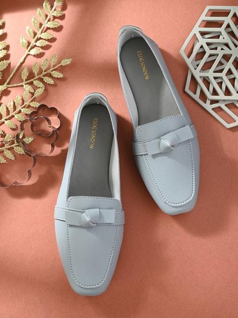 clog london women's grey casual loafers
