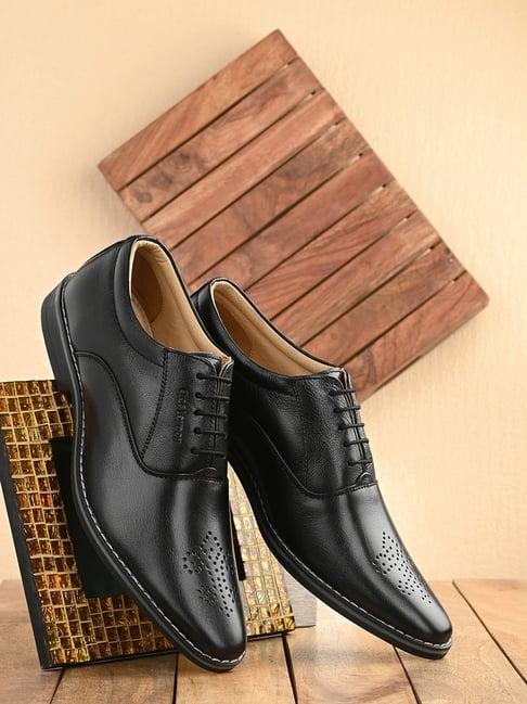 clog london men's black oxford shoes