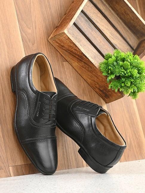 clog london men's black oxford shoes