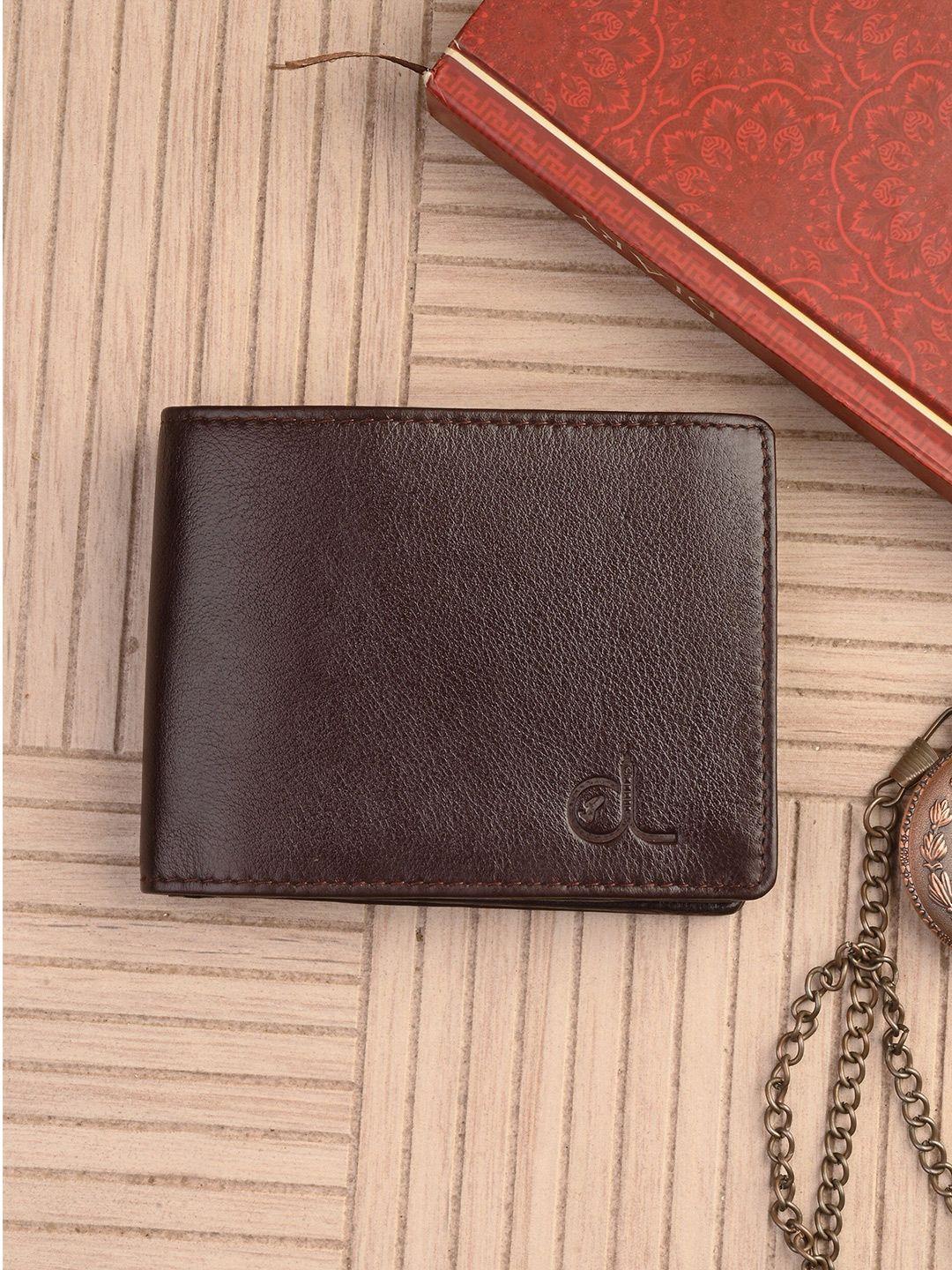 clog london men leather two fold wallet