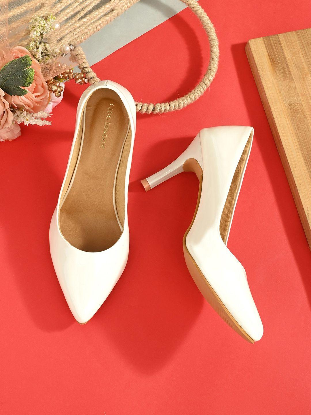 clog london pointed toe kitten pumps