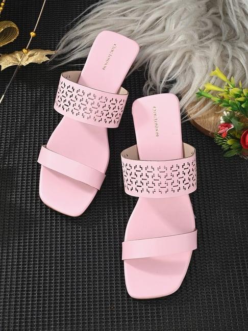 clog london women's pink casual sandals