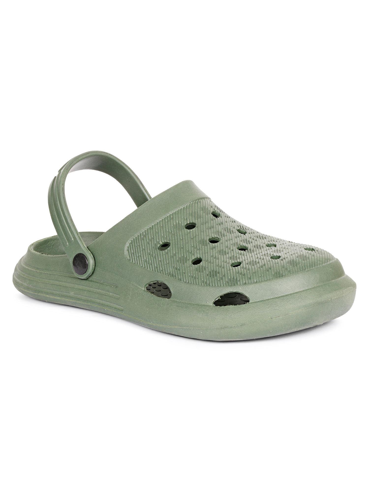 clogs for men-olive