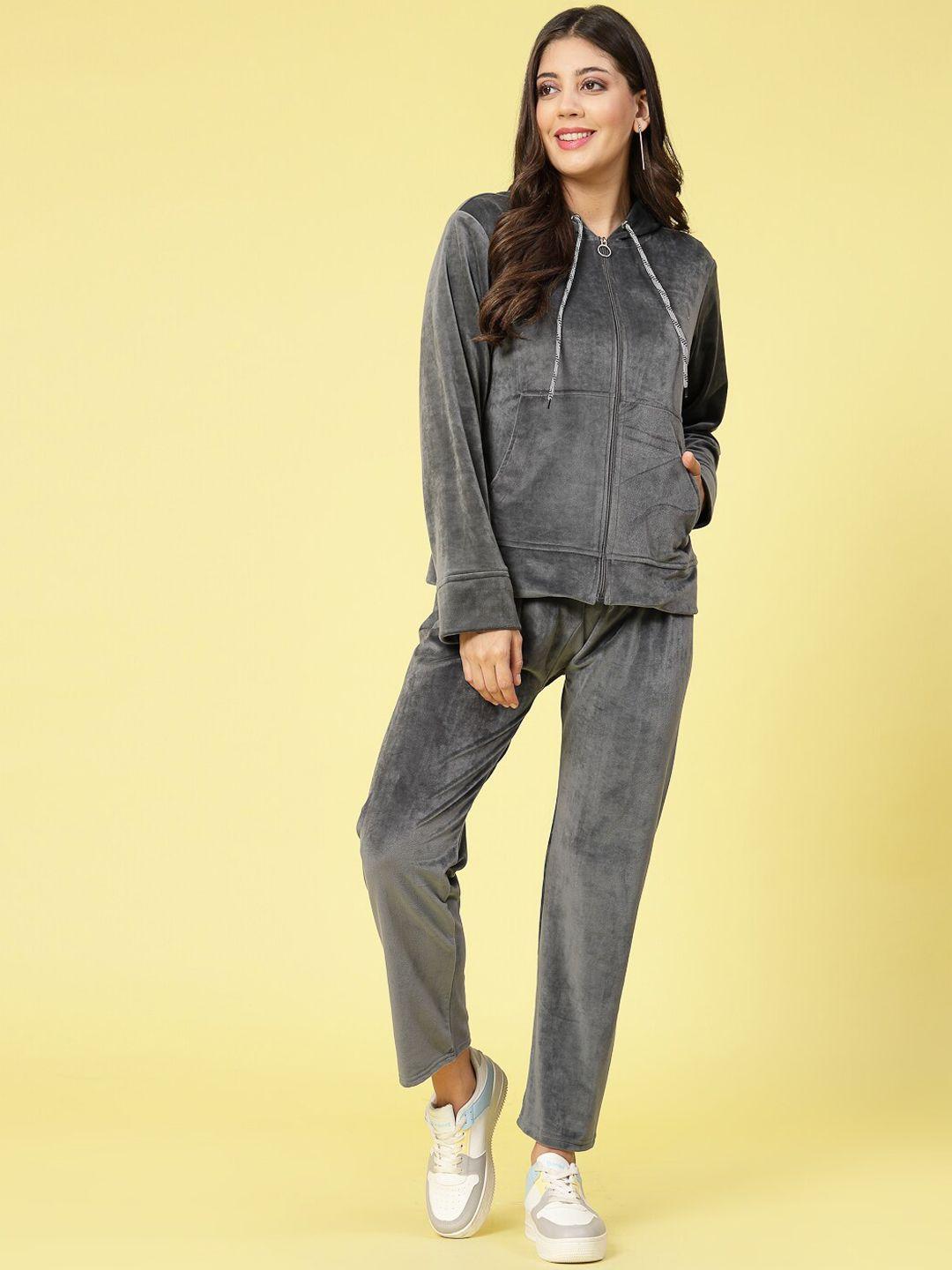clora creation hooded sweatshirt with trouser
