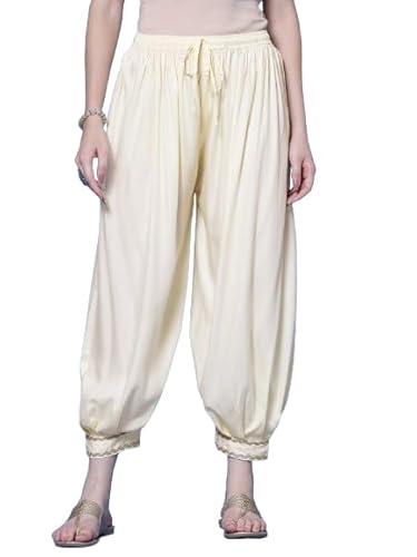 clora creation cream rayon gotta afghani pants, cc44165_36