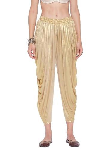 clora creation golden shimmer dhoti pants, cc43894_30