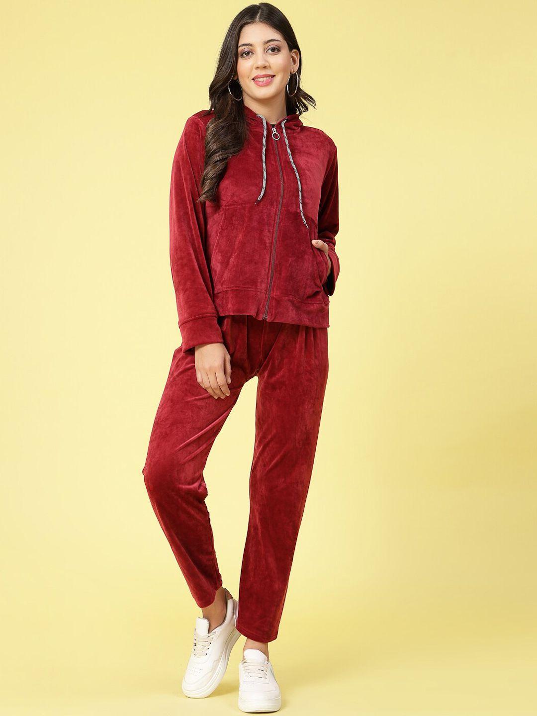 clora creation hooded sweatshirt with trousers