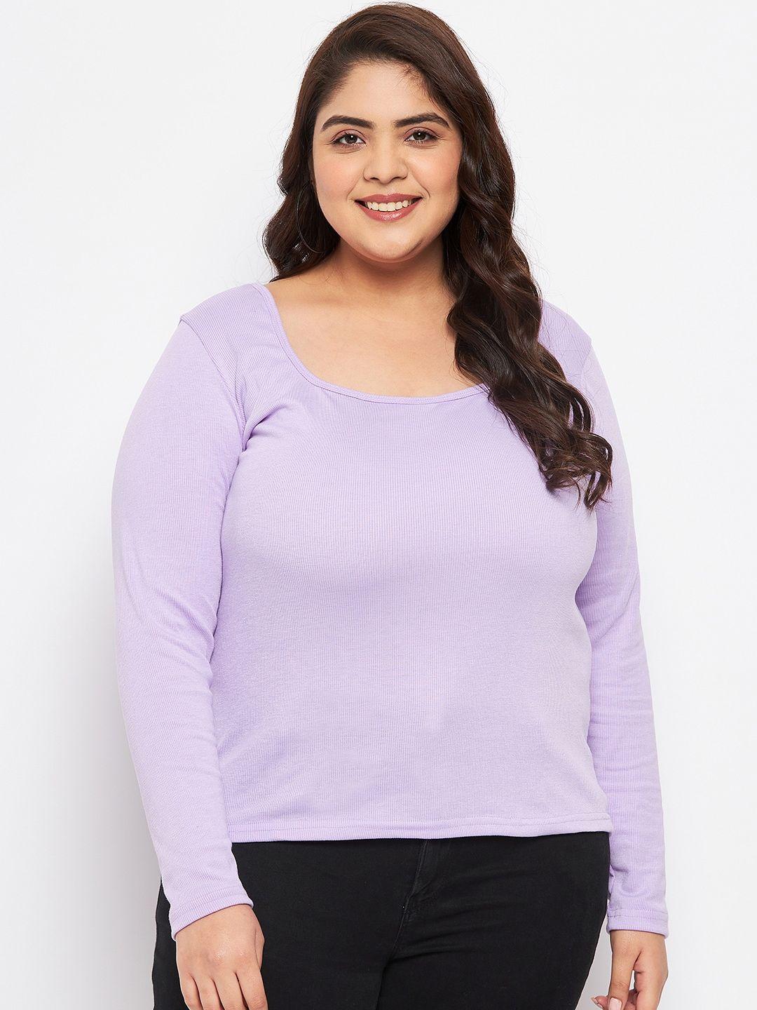 clora creation plus mauve top