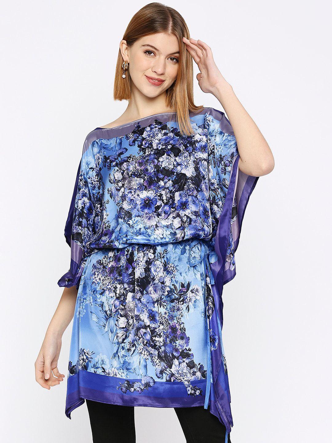 cloth haus india floral printed kaftan kurta