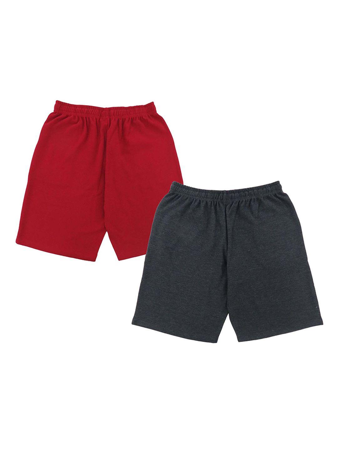 clothe funn boys pack of 2 mid-rise shorts