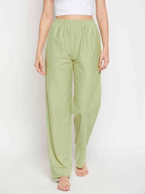clovia green cotton pyjamas
