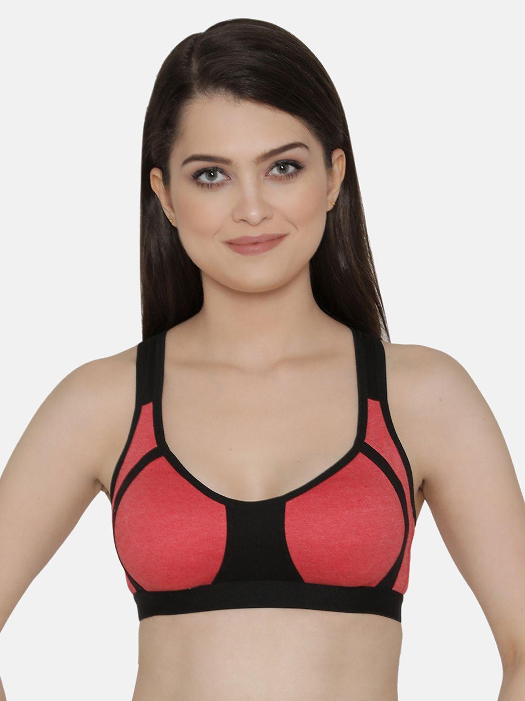 clovia cotton rich non-padded non-wired t-shirt bra