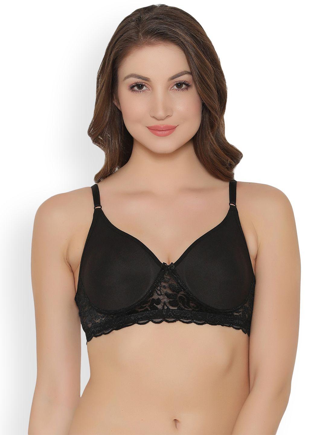 clovia cotton rich non-wired spacer cup t-shirt bra