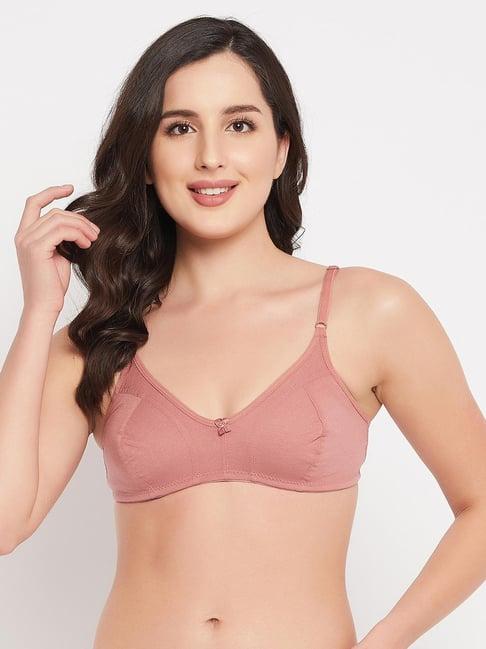 clovia mauve non padded bra