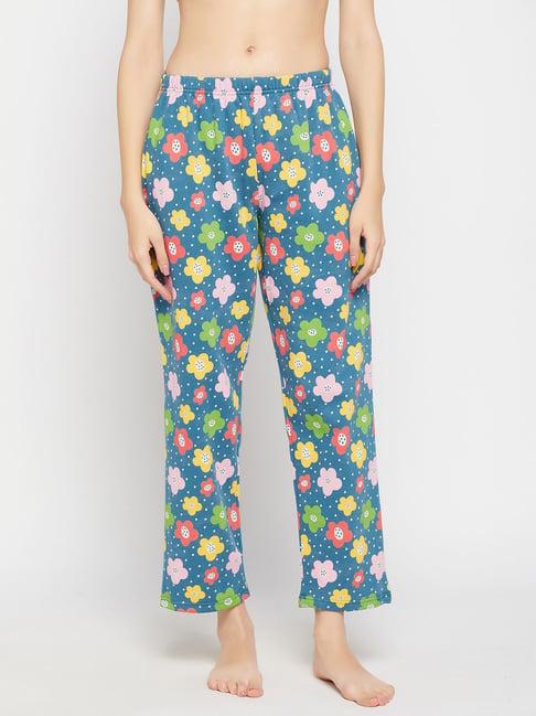 clovia multicolor printed pyjamas