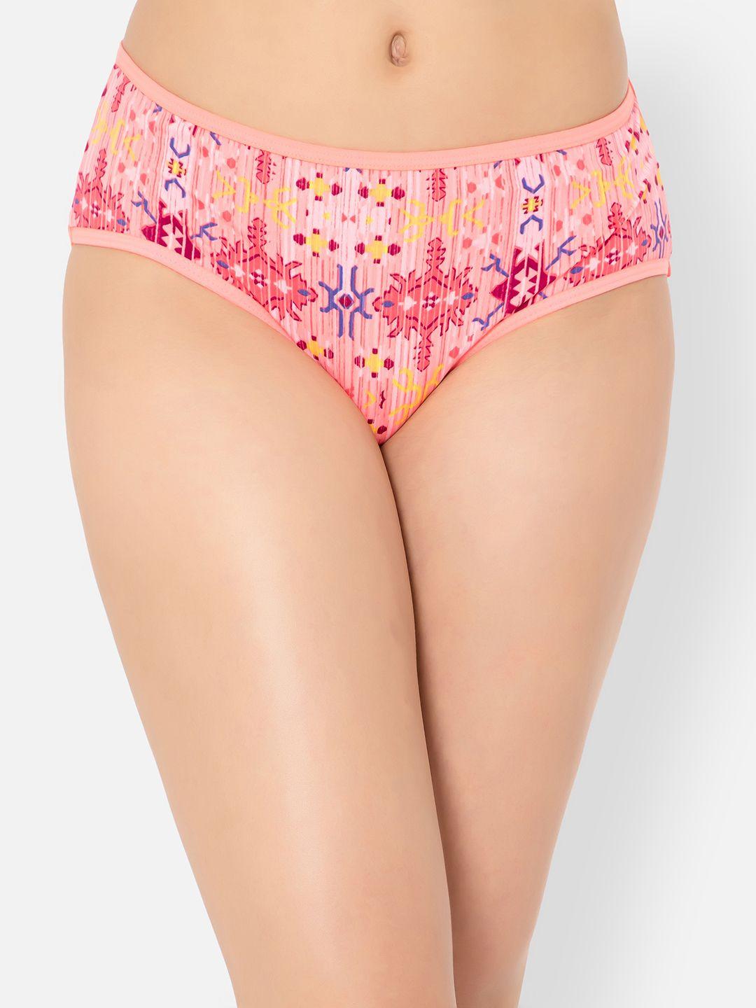 clovia women printed hipster briefs