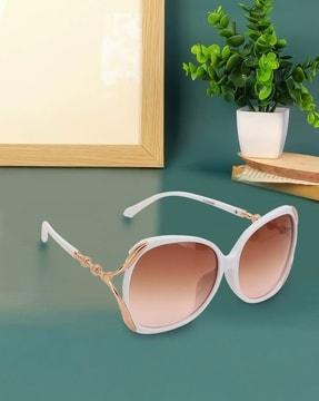 clsw286 women uv-protected oversized sunglasses