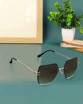 clsw288 women uv-protected oversized sunglasses