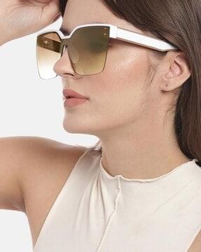 clsw303 women uv-protected oversized sunglasses