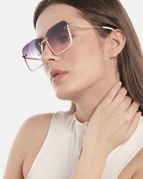 clsw313 uv-protected oversized sunglasses