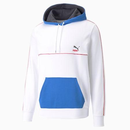 clsx piped regular fit men's hoodie