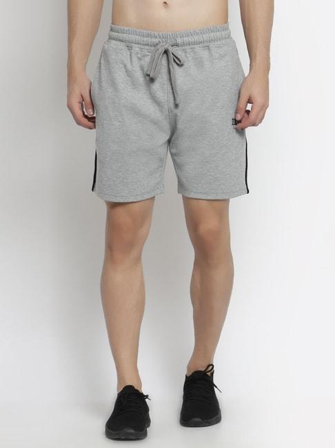club york grey regular fit shorts