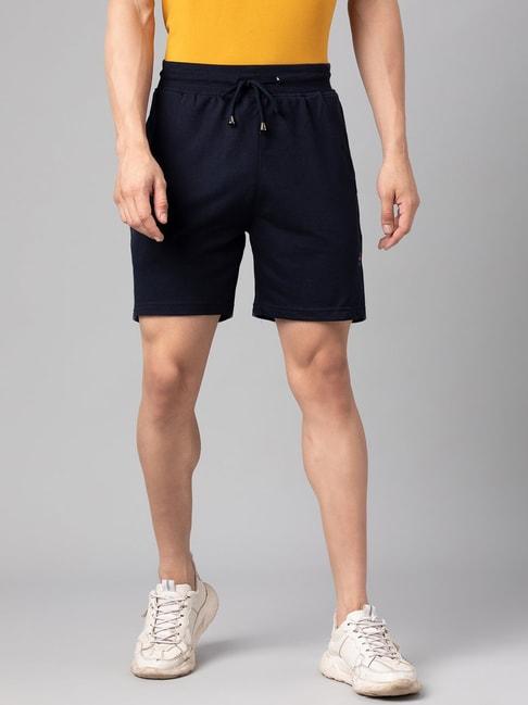 club york navy regular fit shorts