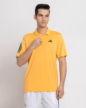 club 3 stripes tennis polo t-shirt