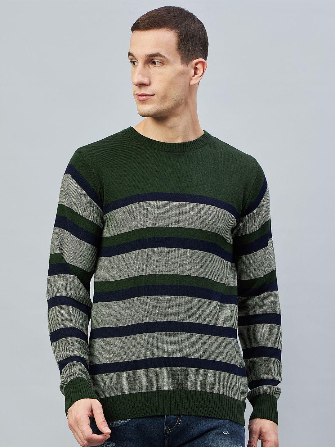 club york colourblocked acrylic pullover